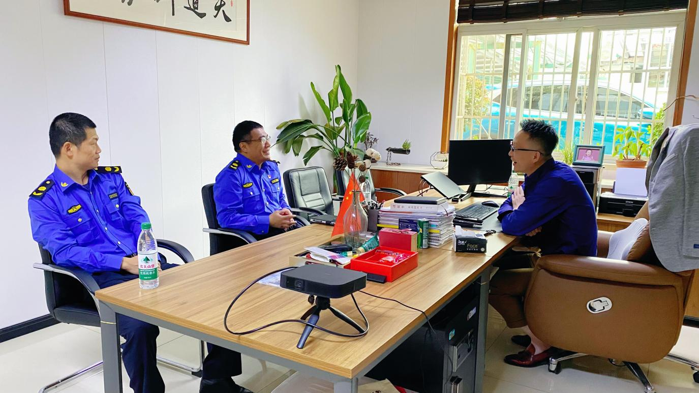 履新訪企聽心聲！大關執(zhí)法中隊拜訪錢江商城共商發(fā)展